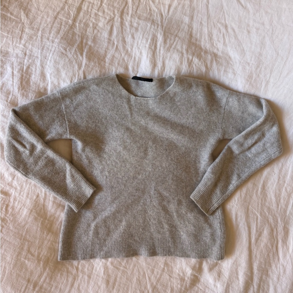 Jenni Kayne Cashmere Gray Women's Sweater